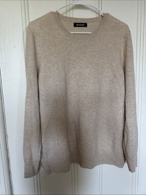 NAADAM Cream Crew Neck Sweater